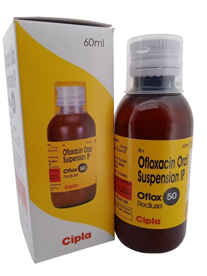 OFLOX REDIUSE 50 MG - 1 BOTTLE OF 60ML - Image 3