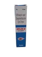 OFLOX-D EYE DROPS - 1 BOTTLE OF 10ML