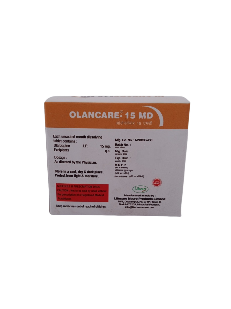 OLANCARE-15 MD - 10 TABLETS - Image 4