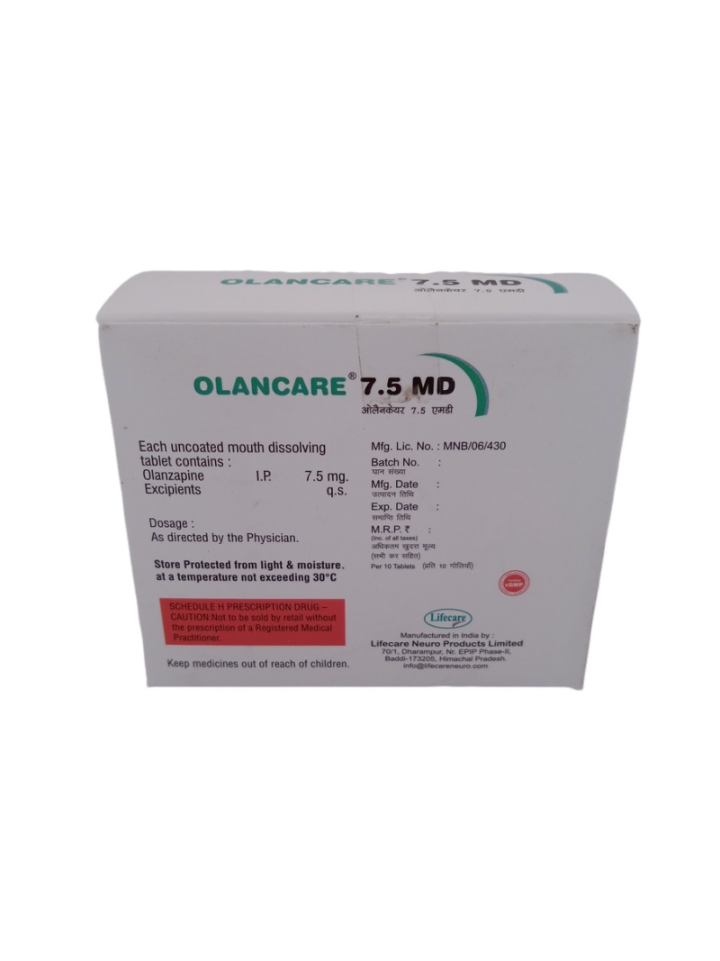 OLANCARE 7.5 MD - 10 TABLETS - Image 4