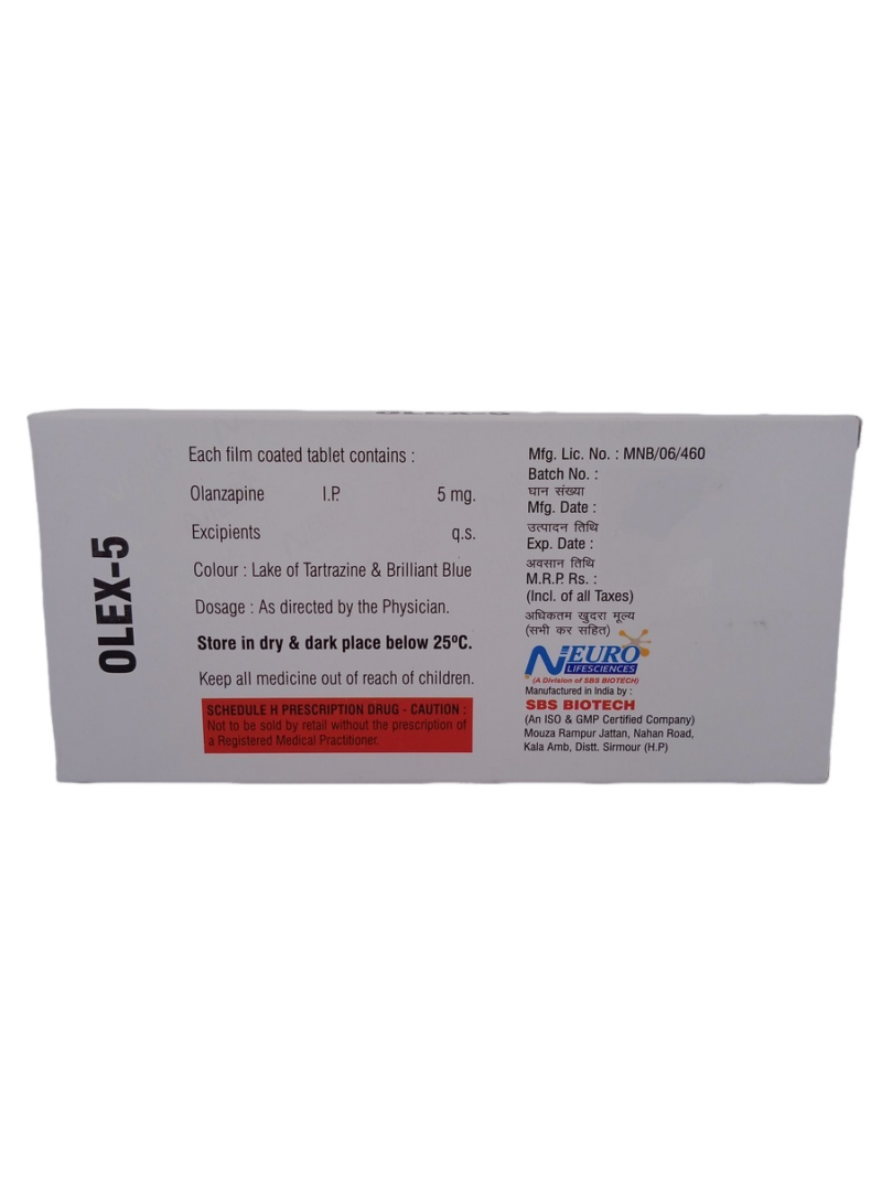 OLEX 5 MG - 10 TABLETS - Image 4