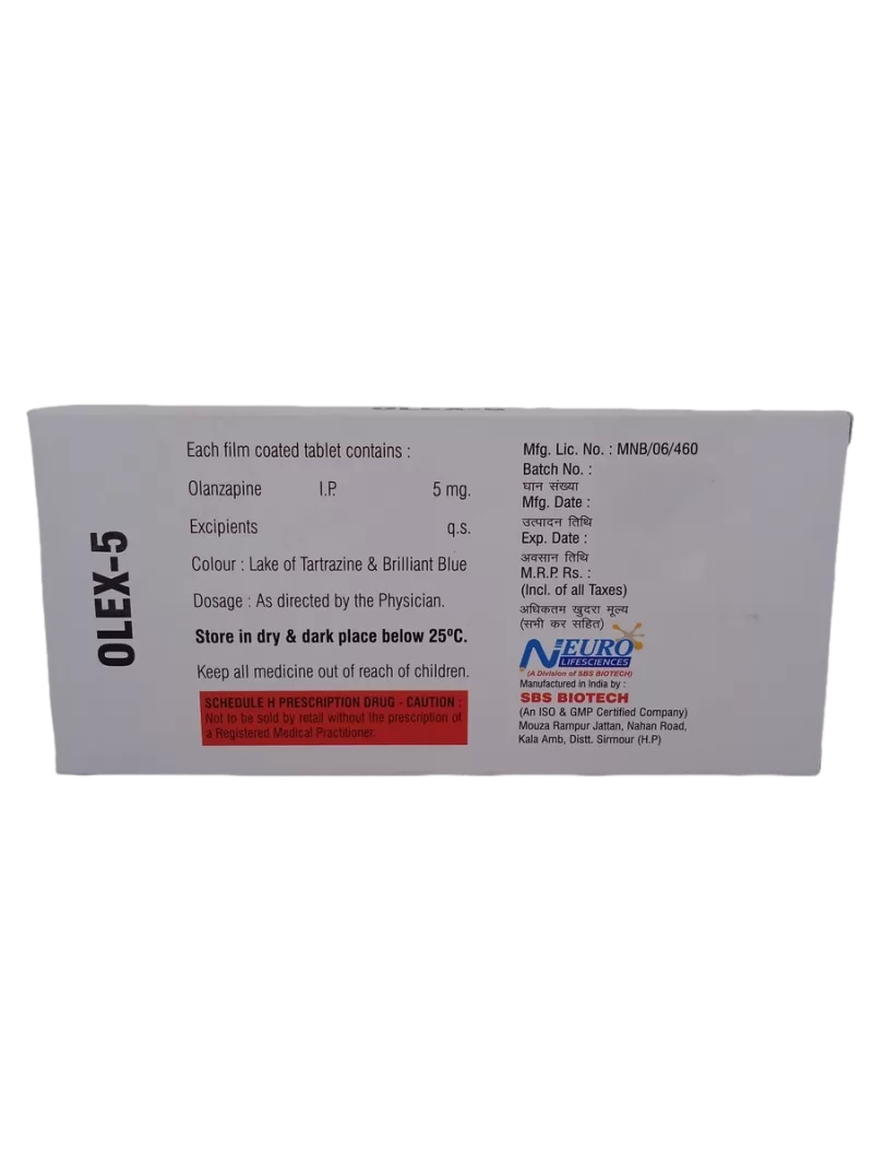 OLEX 5 MG - 10 TABLETS - Image 4