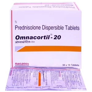 OMNACORTIL 20 MG - 10 TABLETS