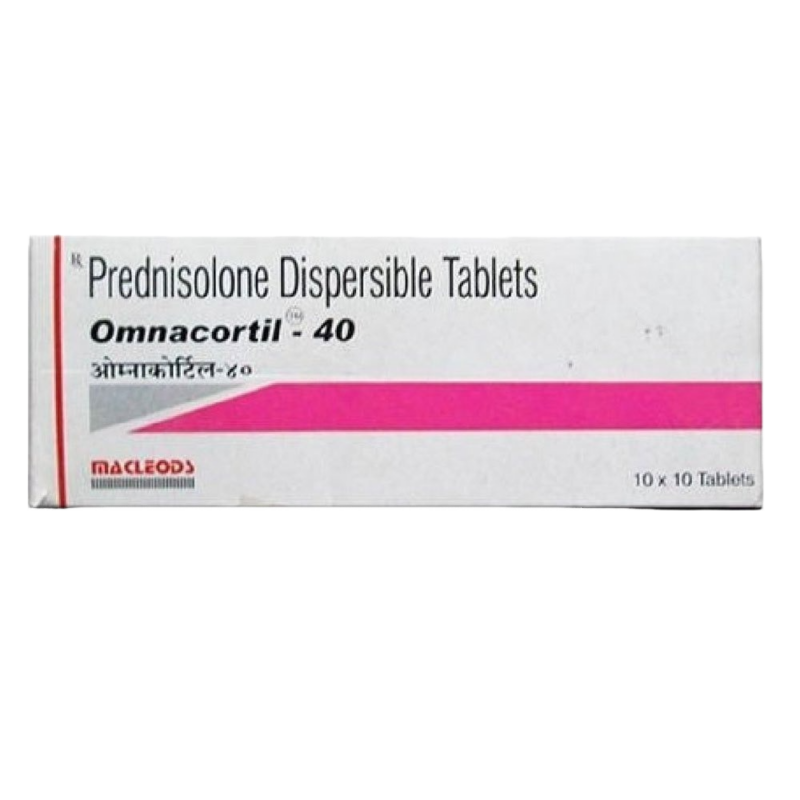 OMNACORTIL 40 MG - 10 TABLETS