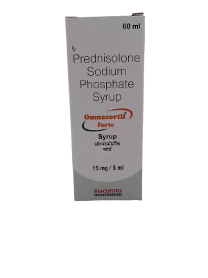 OMNACORTIL FORTE SYRUP 15MG/5ML - 1 BOTTLE OF 60ML