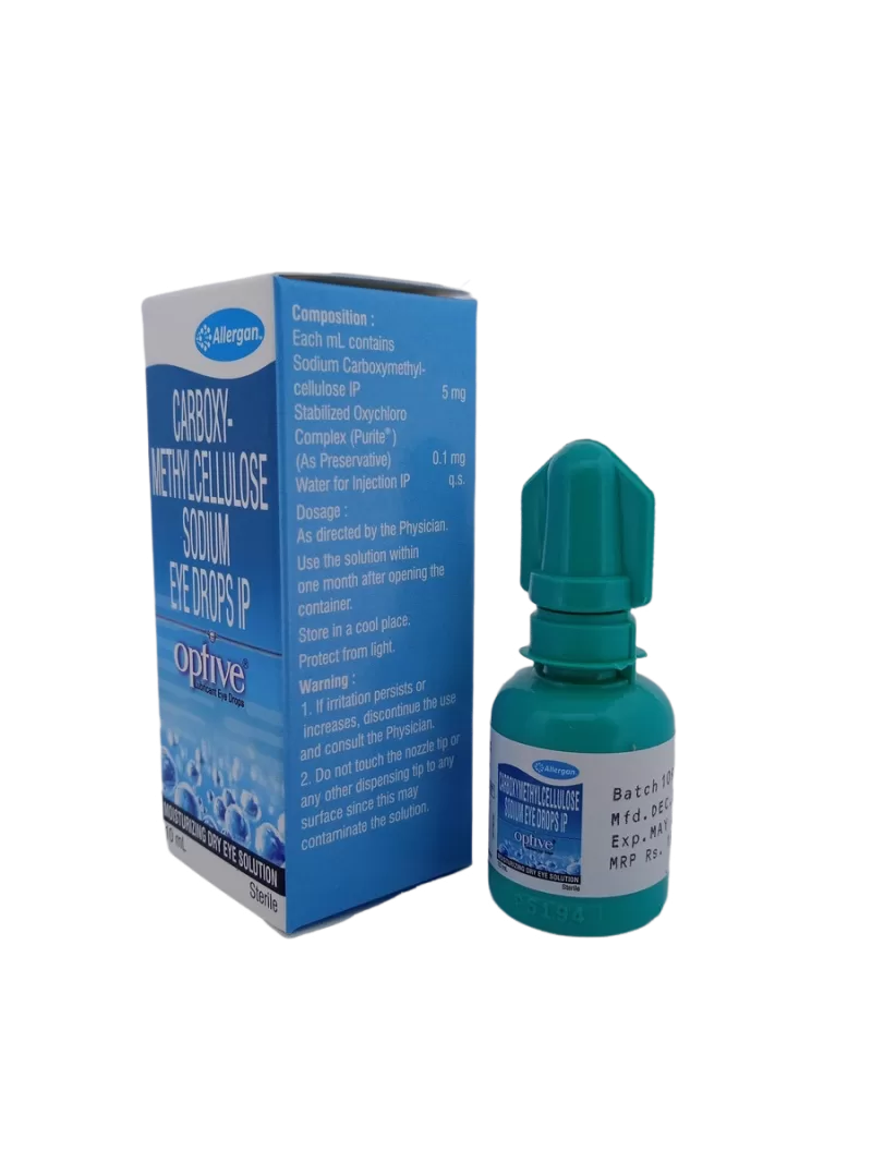 OPTIVE LUBRICANT EYE DROP - 1 BOTTLE OF 10ML - Image 3