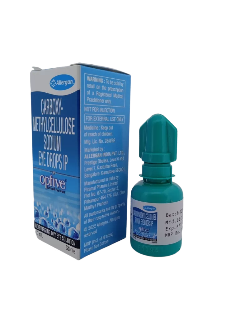 OPTIVE LUBRICANT EYE DROP - 1 BOTTLE OF 10ML - Image 4