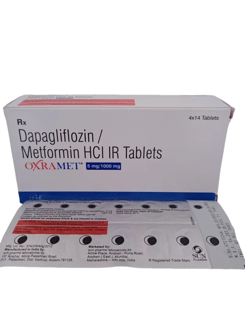 OXRA MET - 5MG/1000MG - 14 TABLET - Image 3