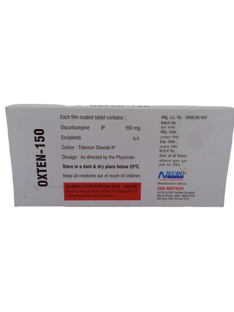 OXTEN 150 MG - 10 TABLETS - Image 4