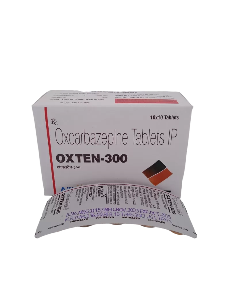 OXTEN 300 MG - 10 TABLETS - Image 3