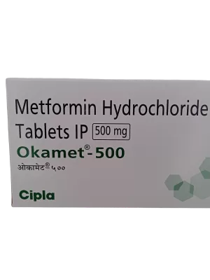 OKAMET 500 MG - 20 TABLETS