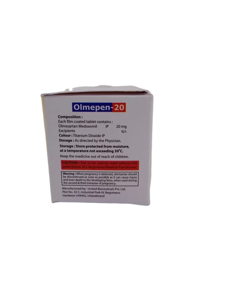 OLMEPEN 20 MG - 10 TABLETS - Image 4