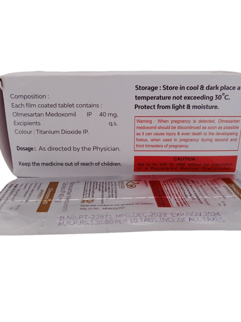 OLMEZED 40 MG - 10 TABLETS - Image 4
