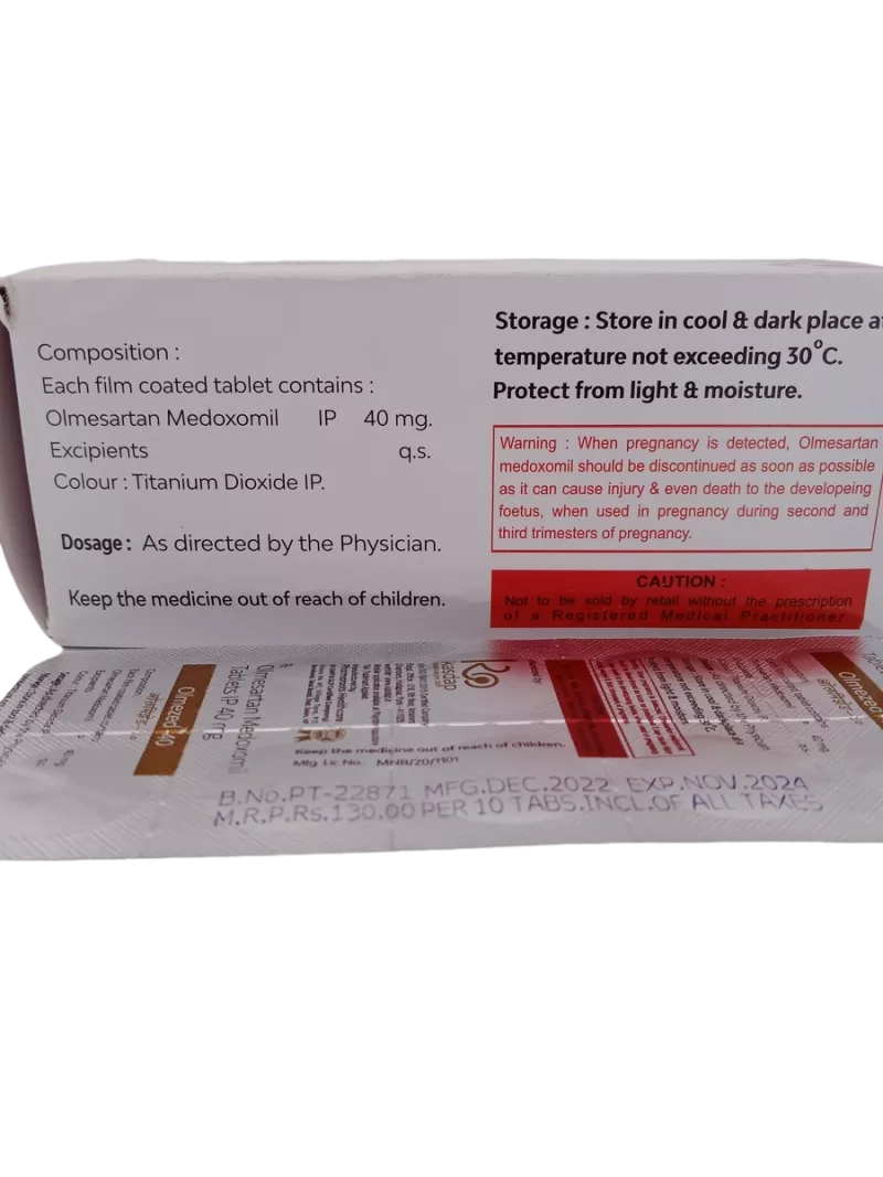OLMEZED 40 MG - 10 TABLETS - Image 4