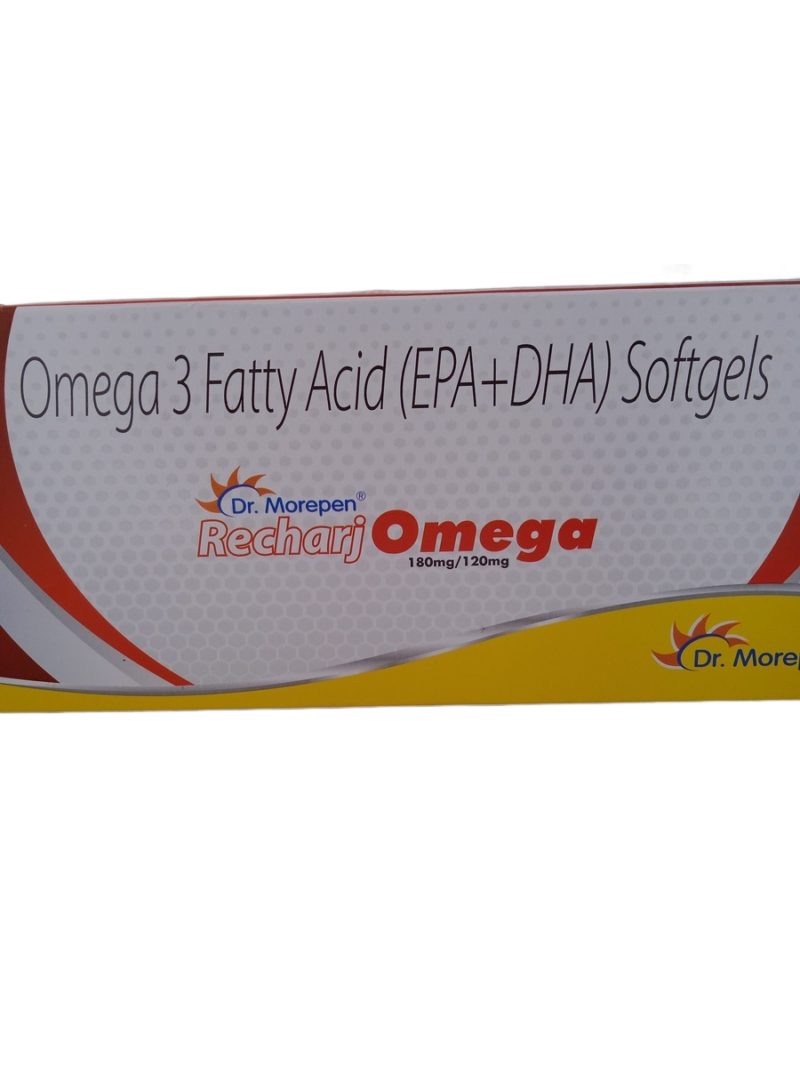 RECHARJ OMEGA 180MG/120MG - 30 SOFTGELS