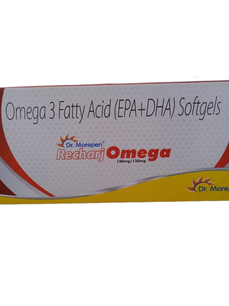 RECHARJ OMEGA 180MG/120MG - 30 SOFTGELS