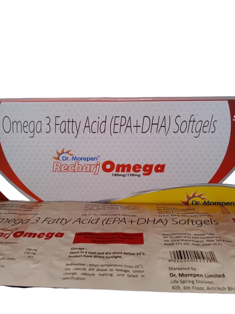 RECHARJ OMEGA 180MG/120MG - 30 SOFTGELS - Image 3