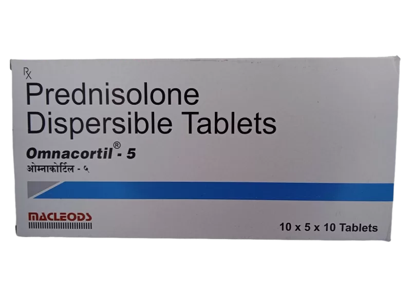 OMNACORTIL 5 MG - 10 TABLETS