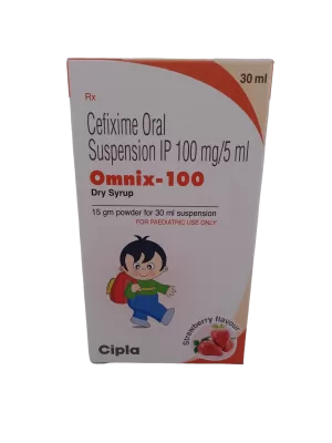 OMNIX-100 DRY SYRUP 100MG/5ML - 1 BOTTLE OF 30ML