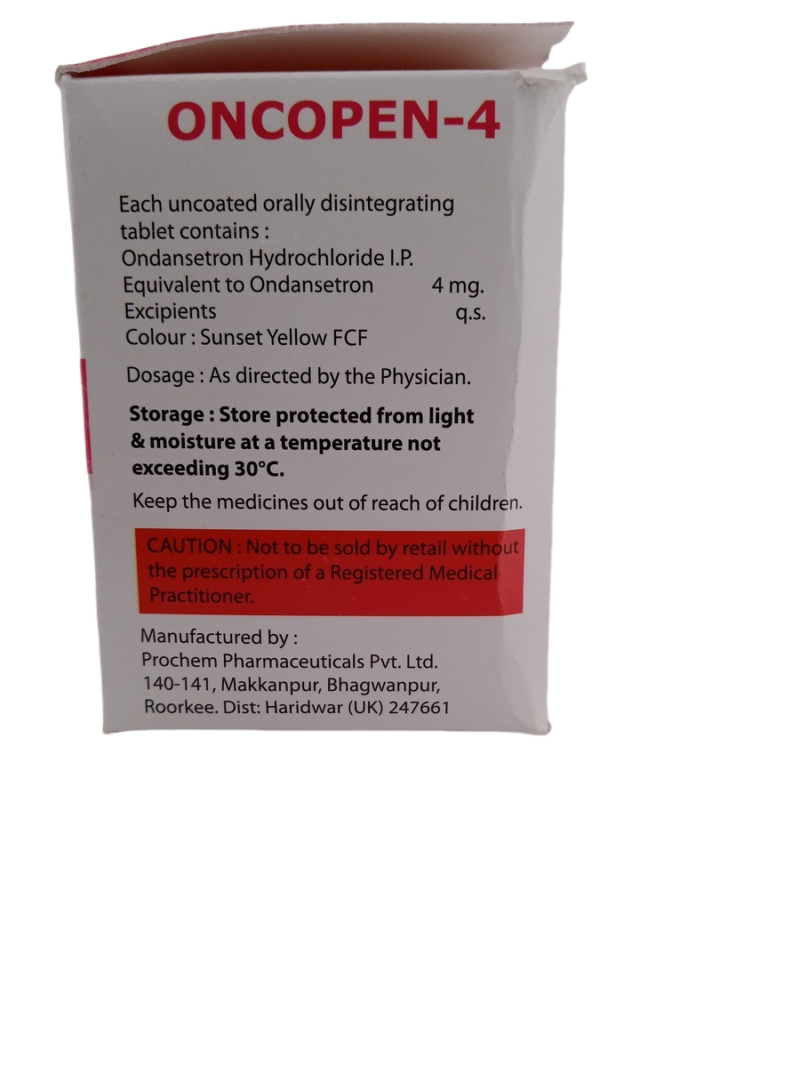 ONCOPEN 4 MG - 10 TABLETS - Image 4