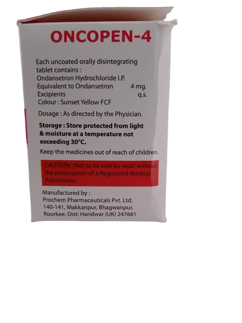 ONCOPEN 4 MG - 10 TABLETS - Image 4