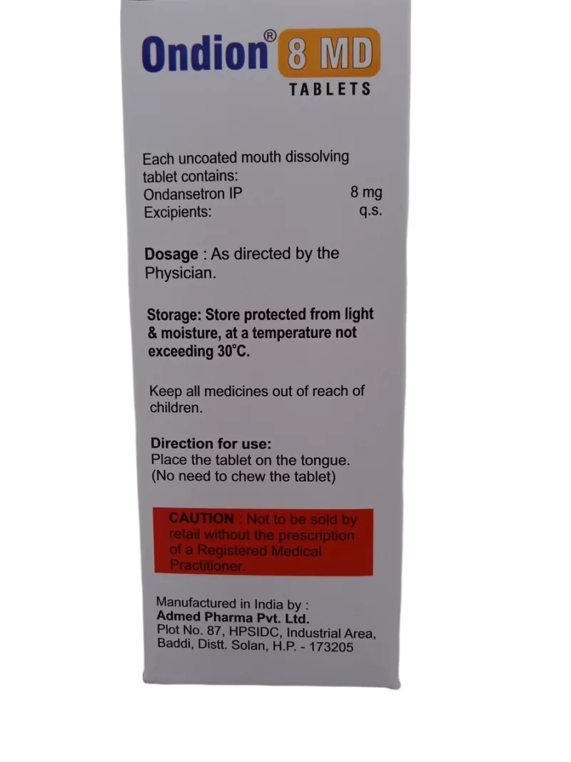 ONDION 8 MD - 10 TABLETS - Image 4