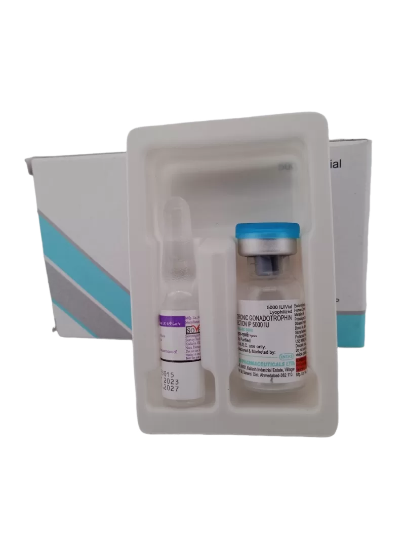 OVUNAL SC 5000IU - 1 VIAL + 1 AMPOULE - Image 3