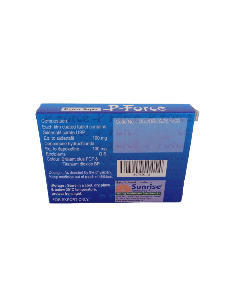 EXTRA SUPER P-FORCE - 4 TABLETS - Image 4