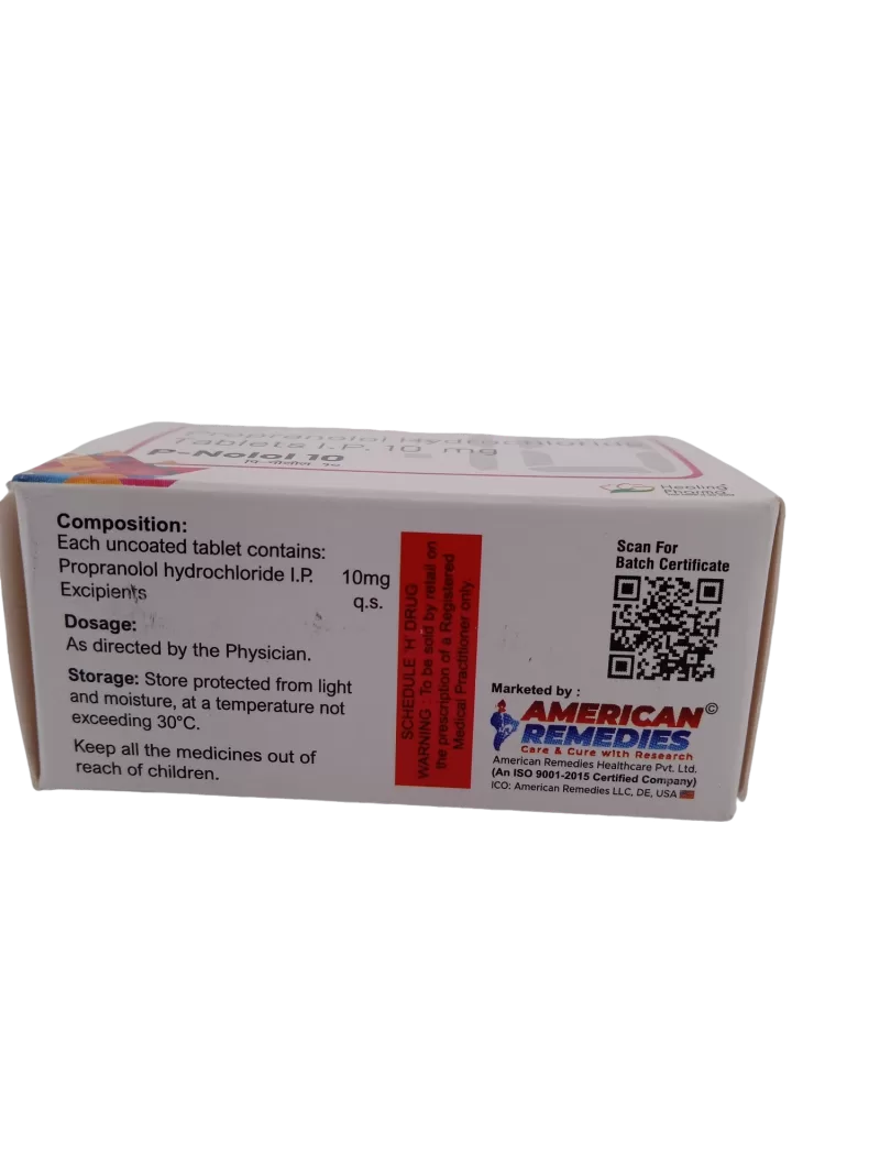 P-NOLOL 10 MG - 10 TABLETS - Image 4