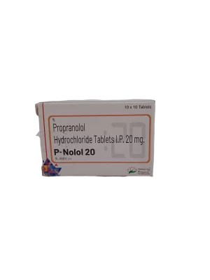 P-NOLOL 20 MG - 10 TABLETS
