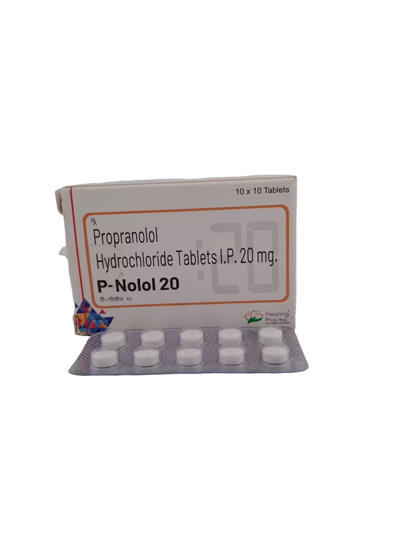 P-NOLOL 20 MG - 10 TABLETS - Image 2