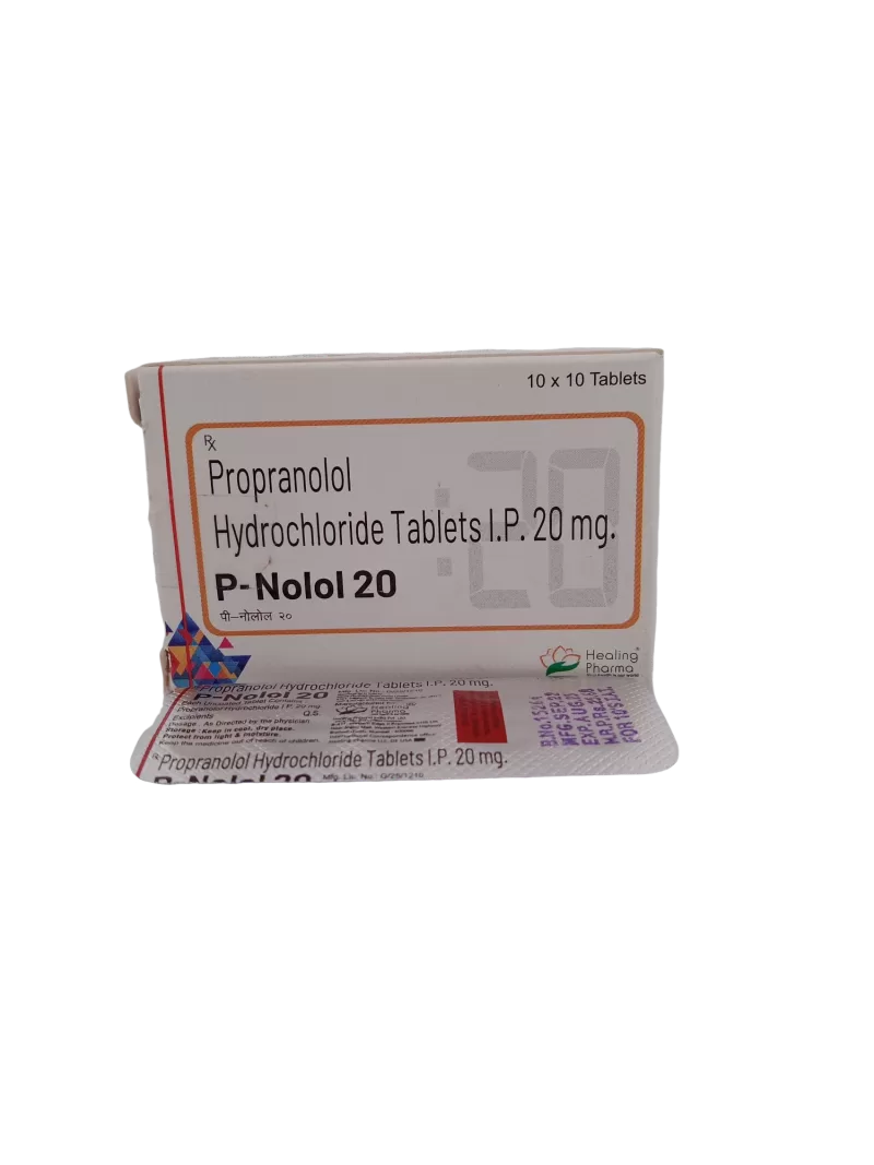 P-NOLOL 20 MG - 10 TABLETS - Image 3