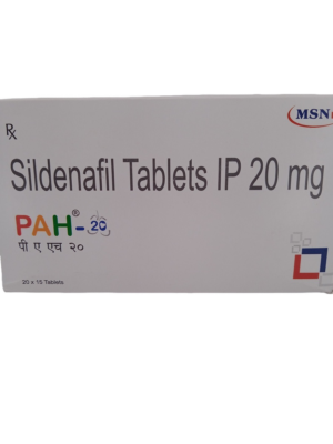 PAH 20 MG - 15 TABLETS