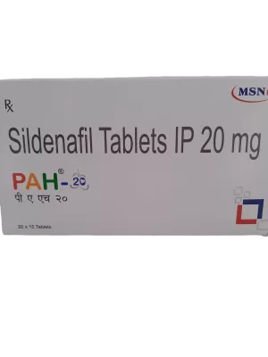 PAH 20 MG - 15 TABLETS