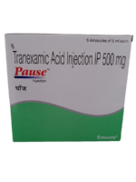 PAUSE INJECTION 500 MG - 1 AMPOULES OF 5ML EACH
