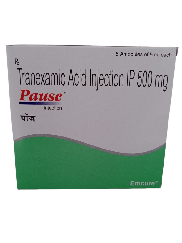 Pause Inj PAUSE INJECTION 500 MG - 1 AMPOULES OF 5ML EACH - Lifes Pharma