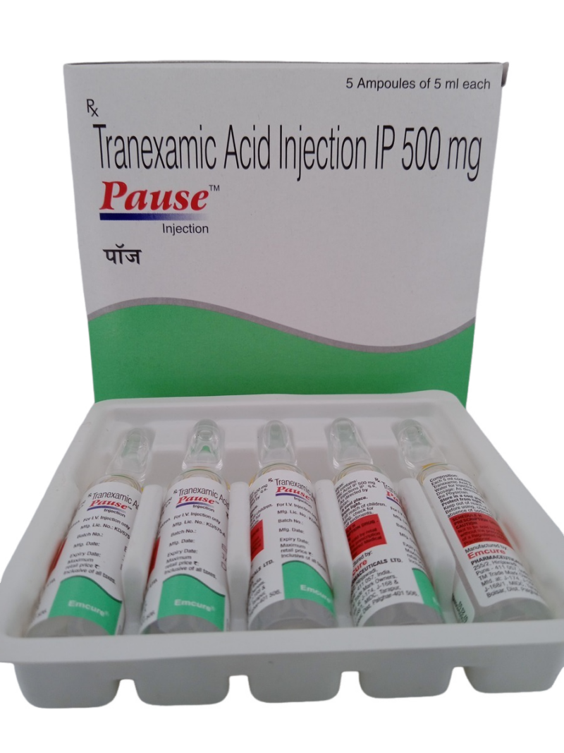 PAUSE INJECTION 500 MG - 1 AMPOULES OF 5ML EACH - Image 2