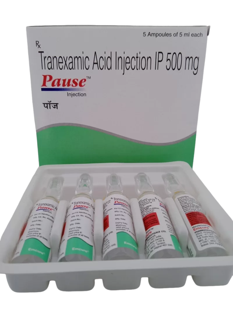 PAUSE INJECTION 500 MG - 1 AMPOULES OF 5ML EACH - Image 2