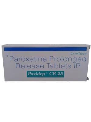 PAXIDEP CR 25 MG - 10 TABLET
