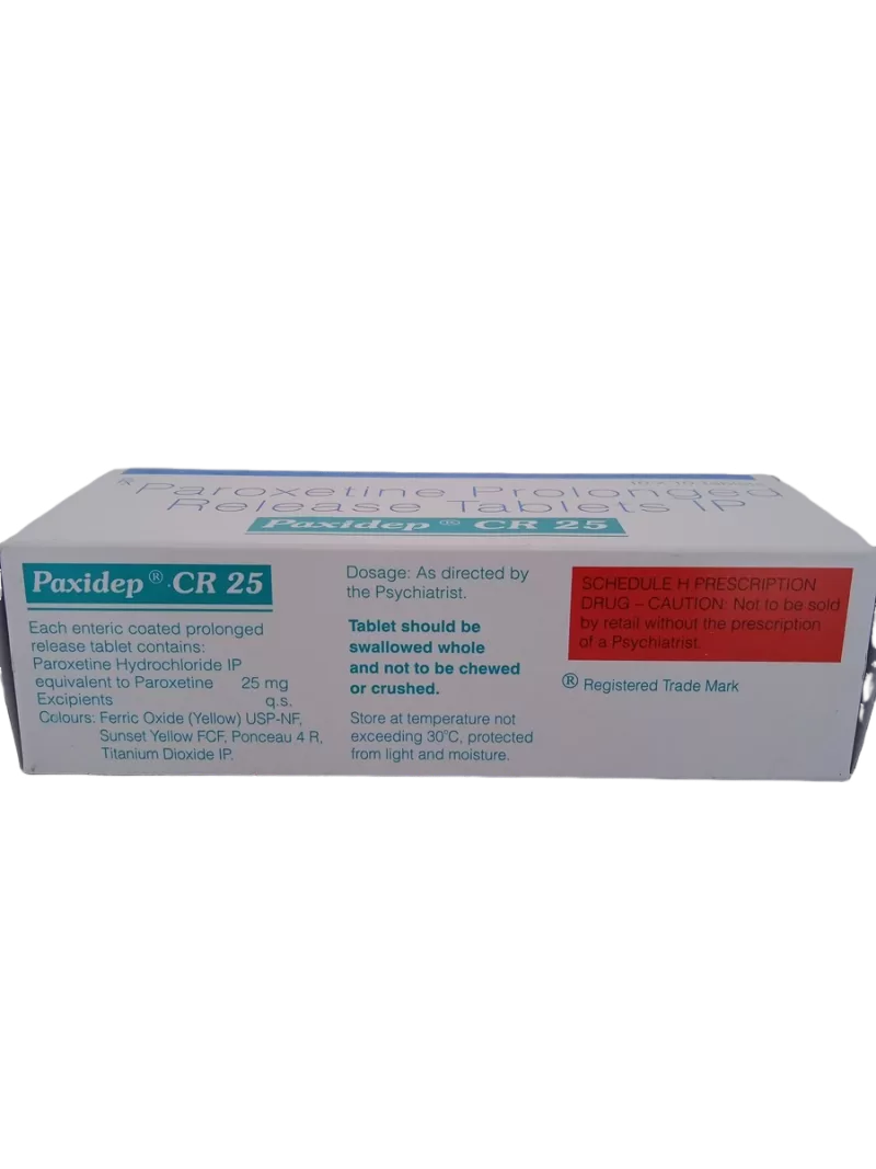 PAXIDEP CR 25 MG - 10 TABLET - Image 4