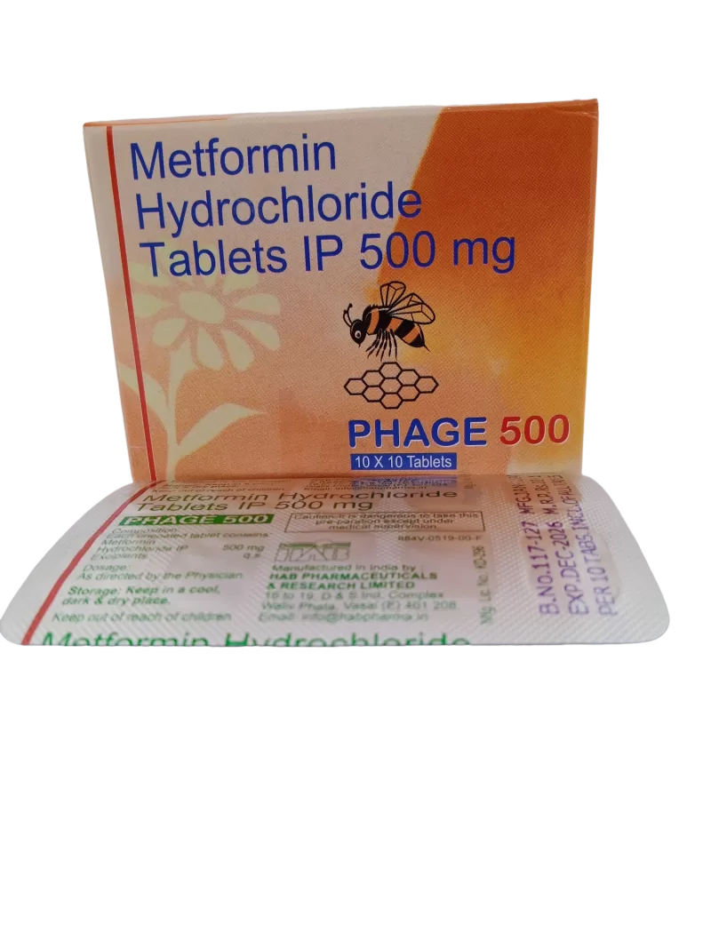 PHAGE 500 MG - 10 TABLETS - Image 3