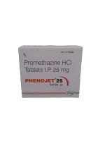 PHENOJET 25 MG - 10 TABLETS