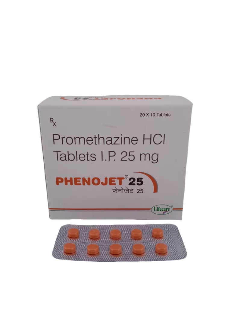 PHENOJET 25 MG - 10 TABLETS - Image 2