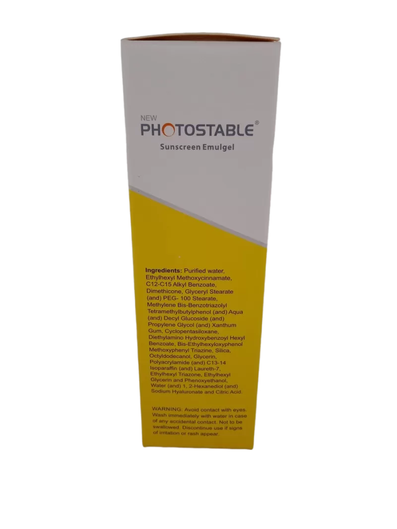PHOTOSTABLE SUNSCREEN EMULGEL - 1 TUBE OF 50g - Image 3