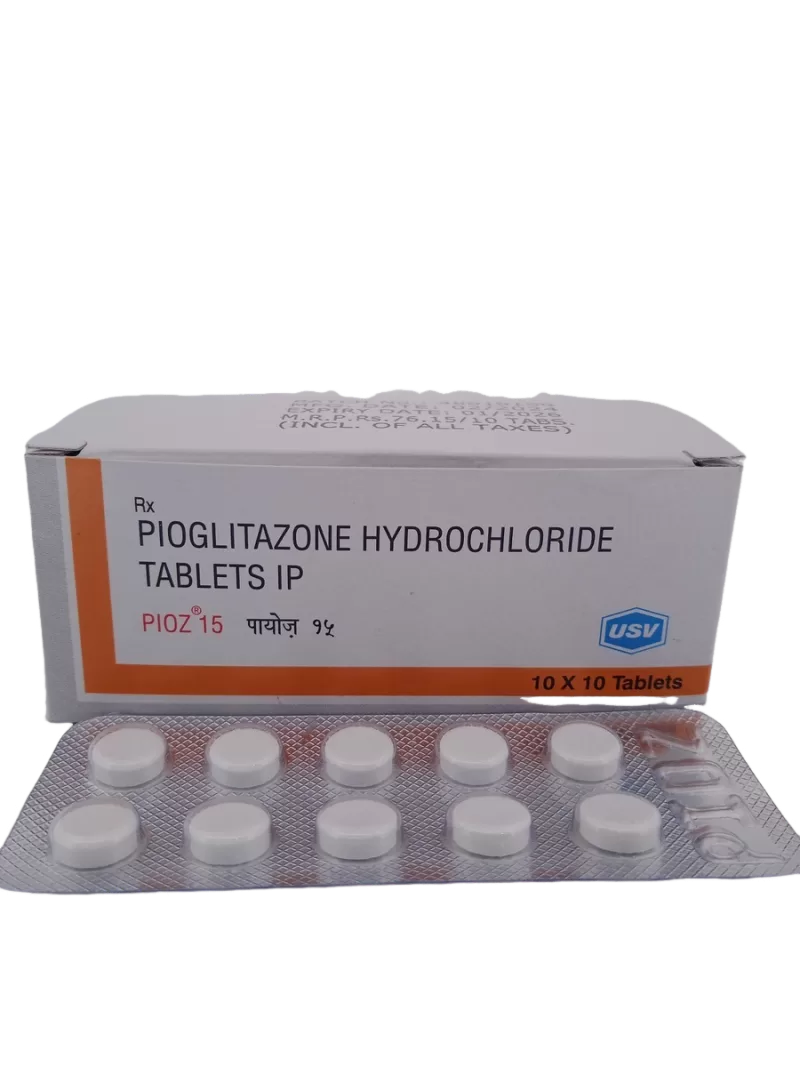 PIOZ 15 MG - 10 TABLETS - Image 2