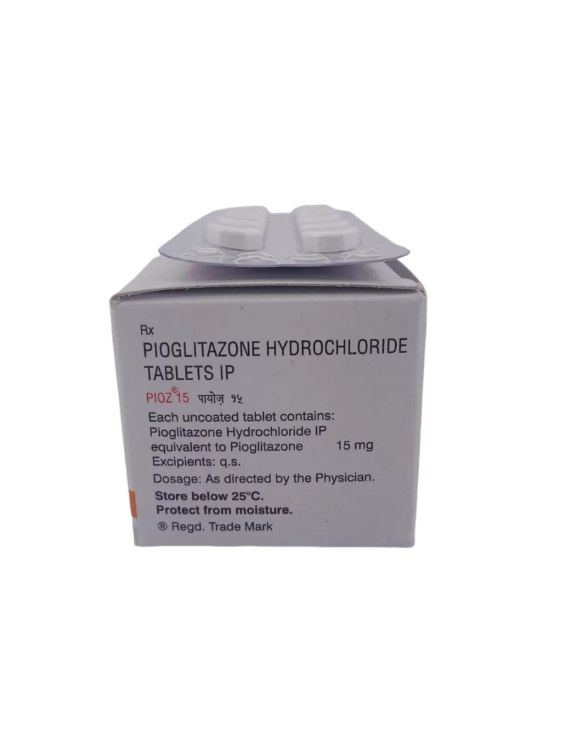 PIOZ 15 MG - 10 TABLETS - Image 4