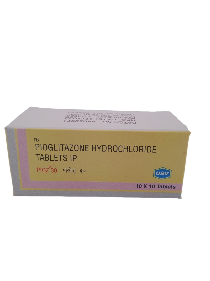 PIOZ 30 MG - 10 TABLETS
