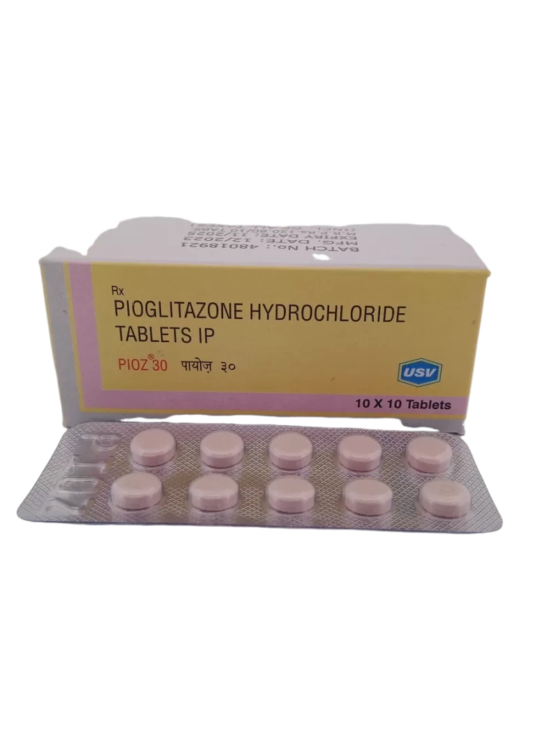 PIOZ 30 MG - 10 TABLETS - Image 2