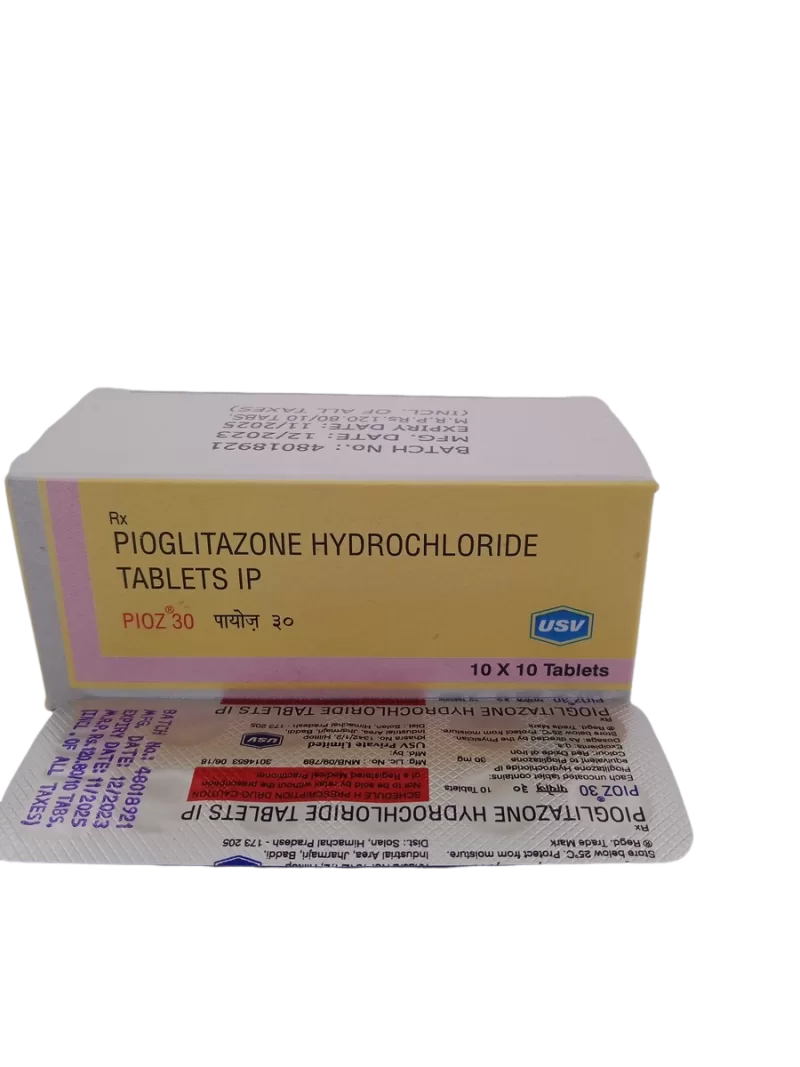 PIOZ 30 MG - 10 TABLETS - Image 3