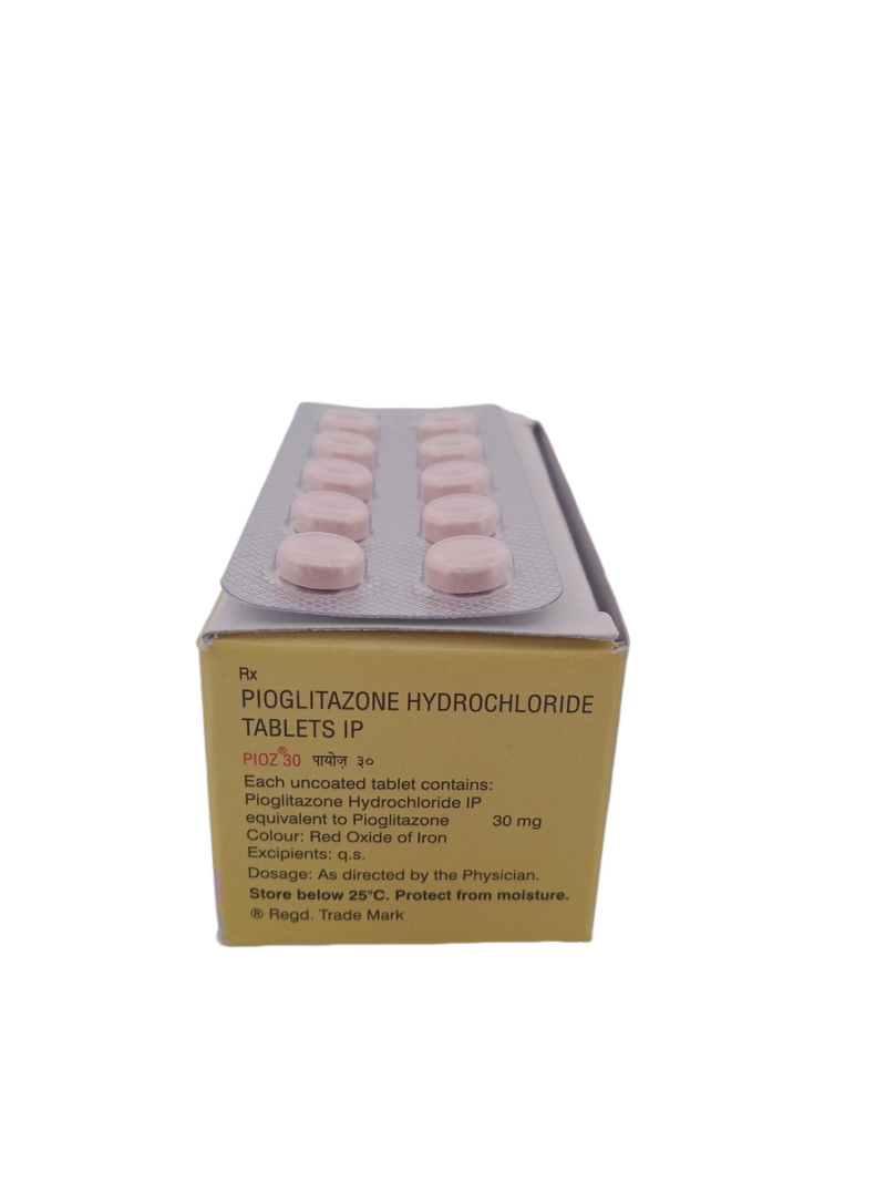 PIOZ 30 MG - 10 TABLETS - Image 4